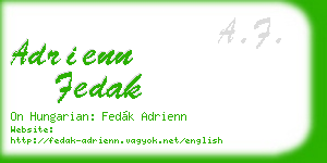adrienn fedak business card